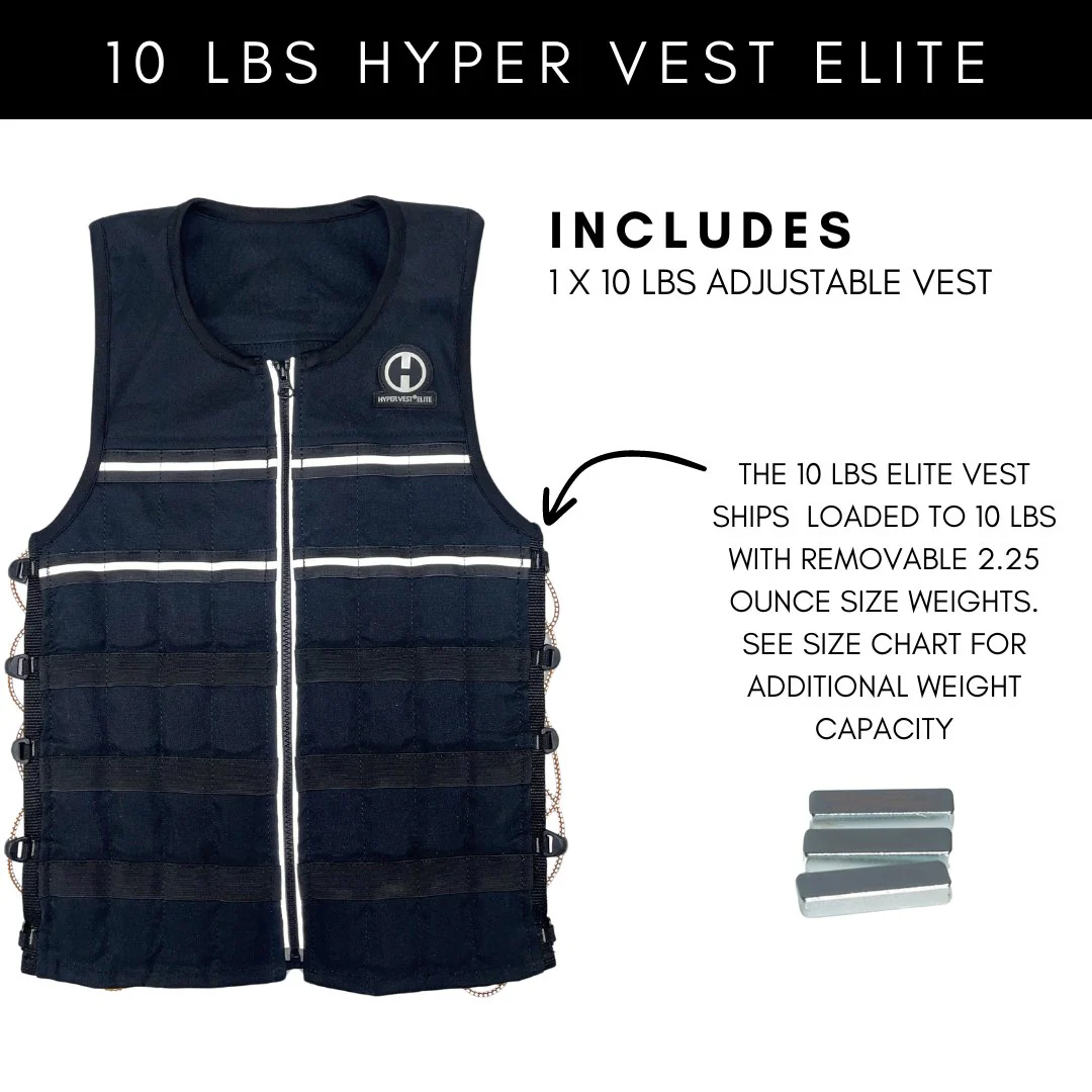 Hyper Vest ELITE Weighted Vest | Thin, Comfortable, & High-Performance - Image 15