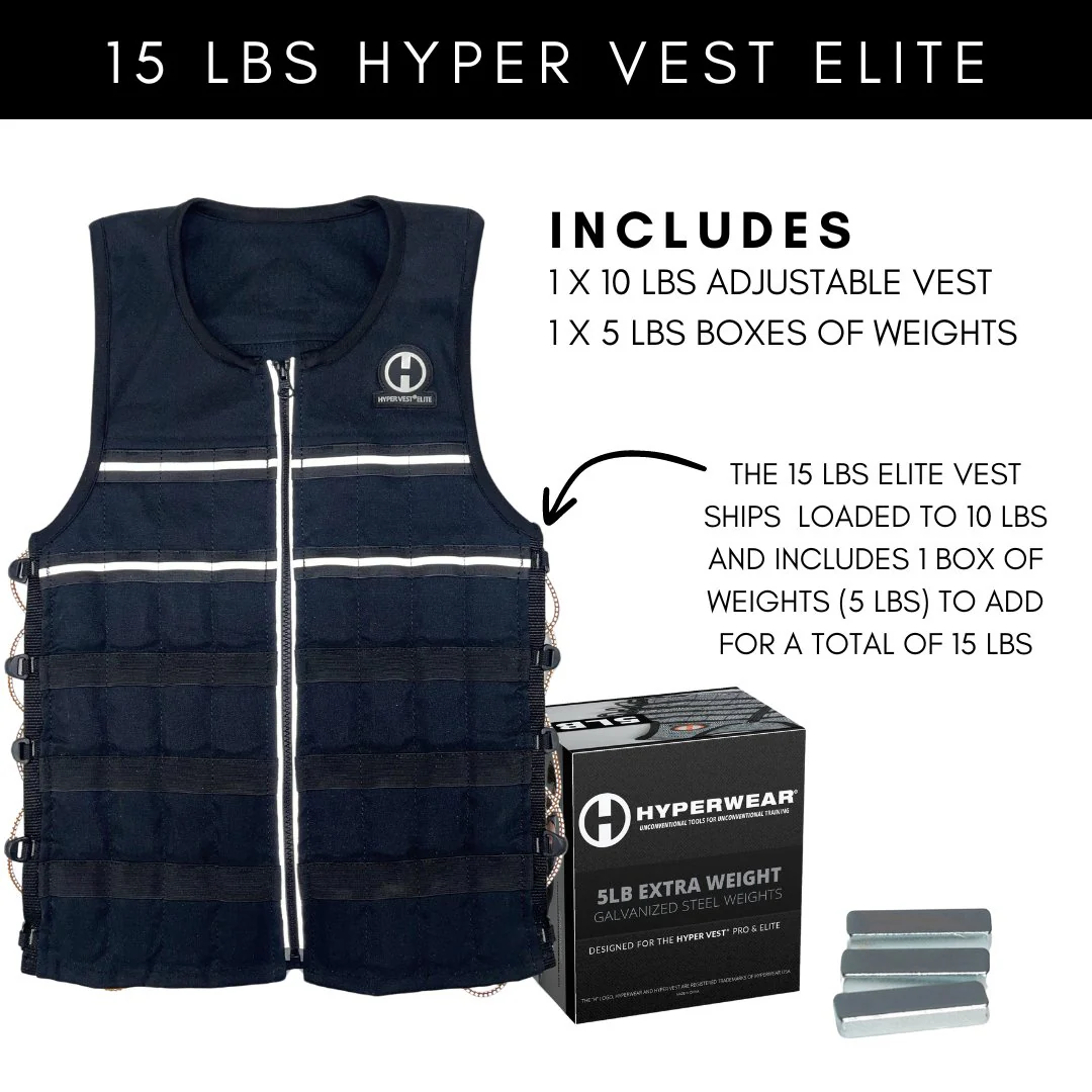 Hyper Vest ELITE Weighted Vest | Thin, Comfortable, & High-Performance - Image 16