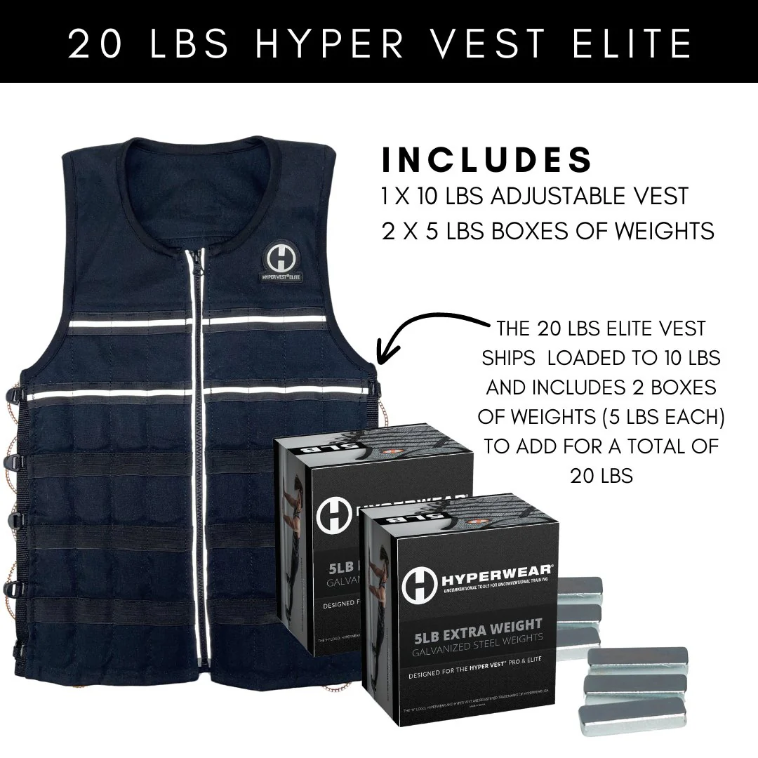 Hyper Vest ELITE Weighted Vest | Thin, Comfortable, & High-Performance - Image 17