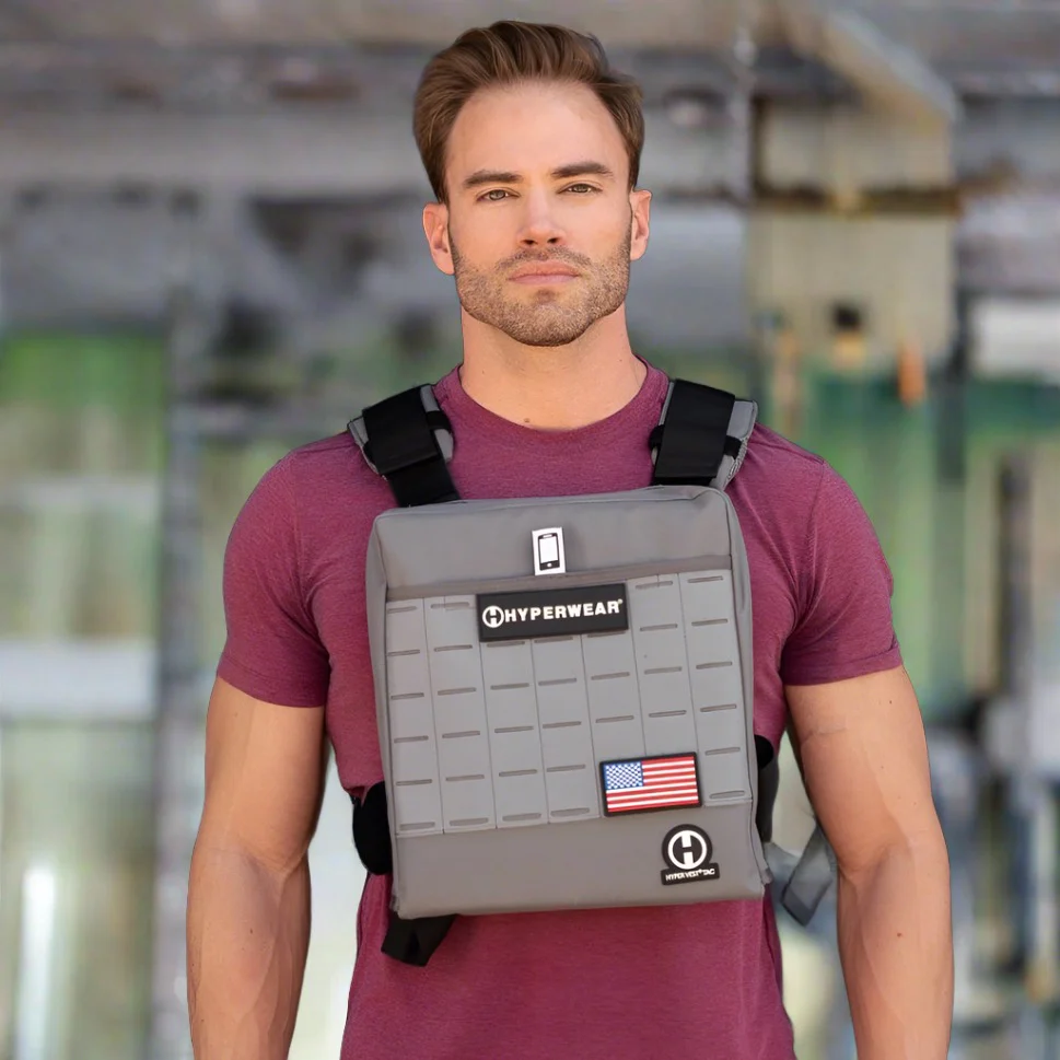 Hyper Vest TAC Heavy Weight Vest - Includes Weight Vest Plates - Image 7
