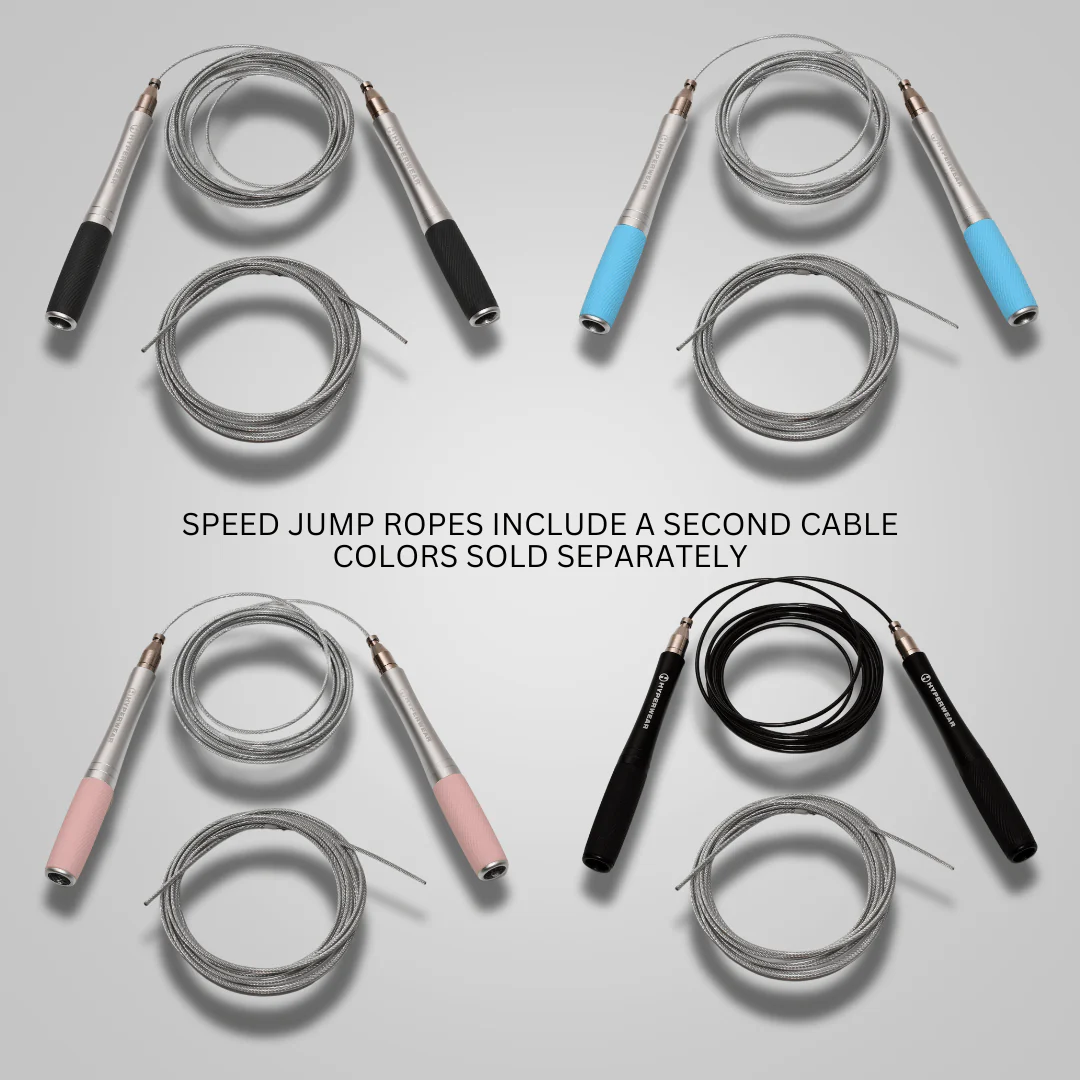 Hyperwear Speed Jump Rope – Adjustable Jump Rope for Cardio, Speed, and Agility Training - Image 3